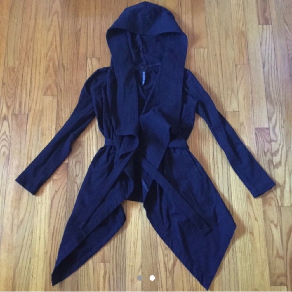 Long line wrap coat - Picture 2 of 3